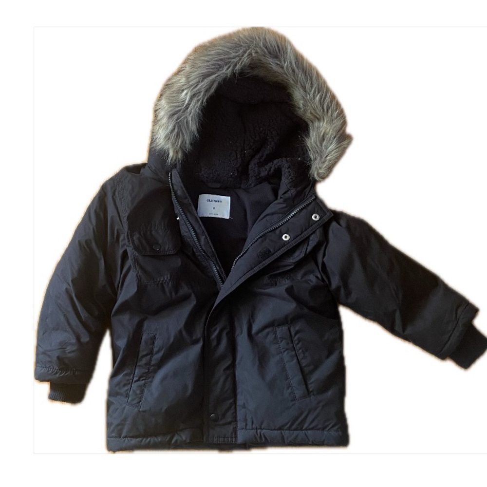 Black winter coat